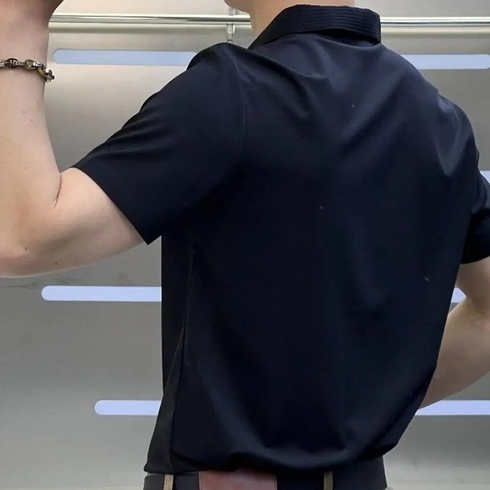 Modern Solid Color Business Shirt