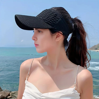 Breathable Elastic Sun Visor Cap