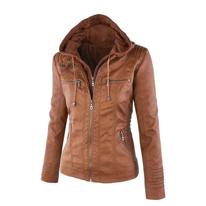 Women’s Faux Leather Jacket