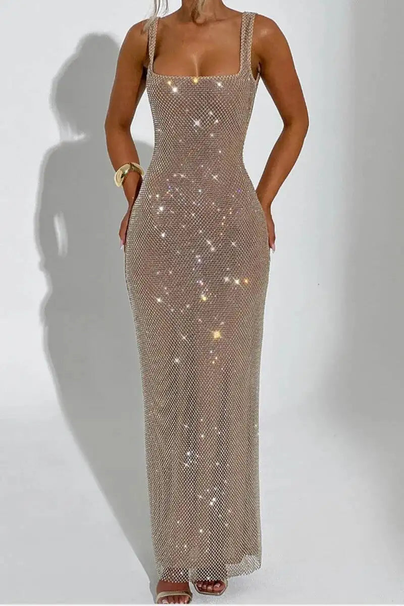 Rianna Sequin Dress