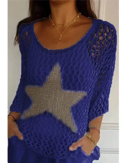 Starline Elegance Knit Commuter Top