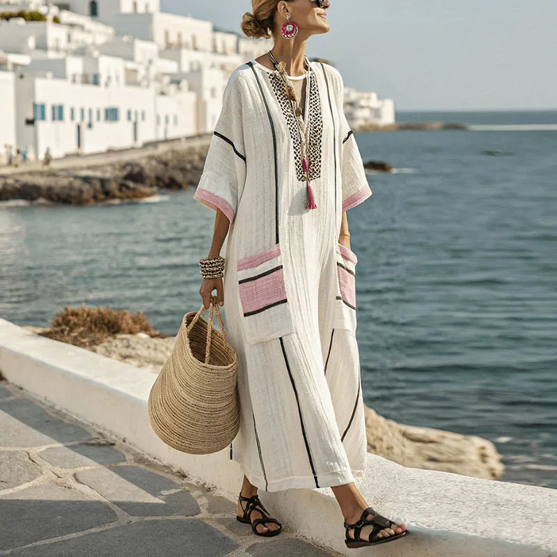 Wander Luxe Boho Maxi Dress