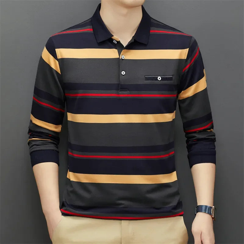 Striped Polo Shirt