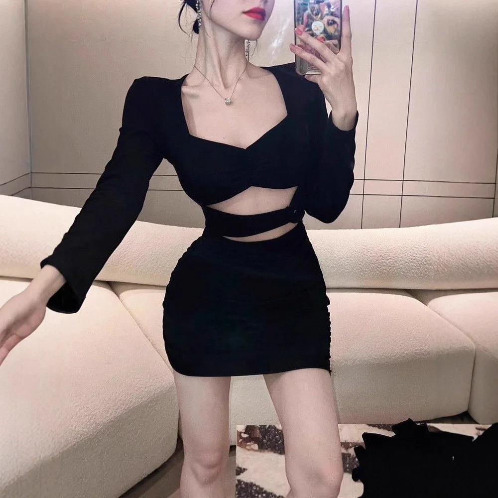 Moonlit Elegance Hollow Gown