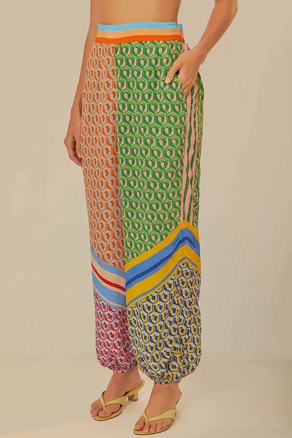 Lush Escape Printed Shirt Set