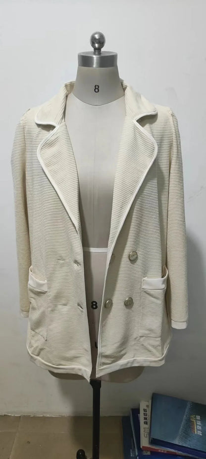 Double Breasted Blazer Coat