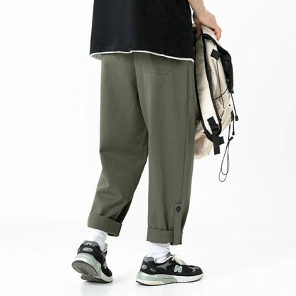 Men’s Cotton Straight Cargo Pants