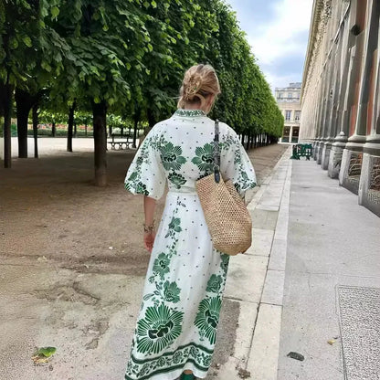 Nature Muse Maxi Dress