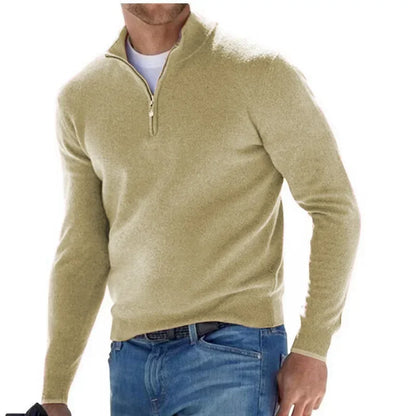 ZipVibe Men's Polo Sweater