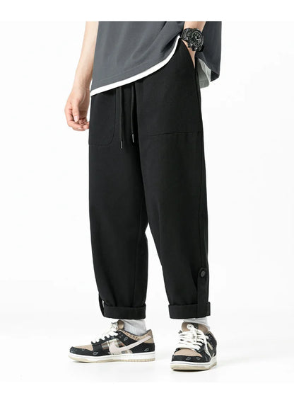 Men’s Cotton Straight Cargo Pants