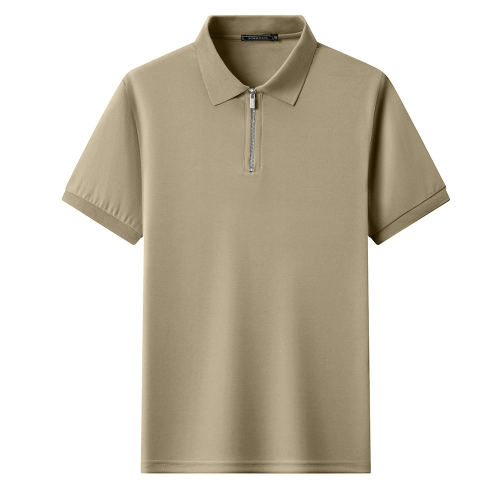 BreezeFit Zip Polo Shirt