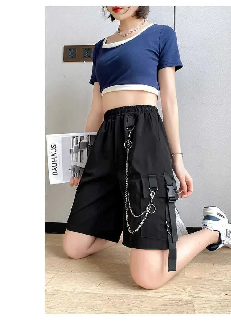 Urban Flare High Waist Shorts