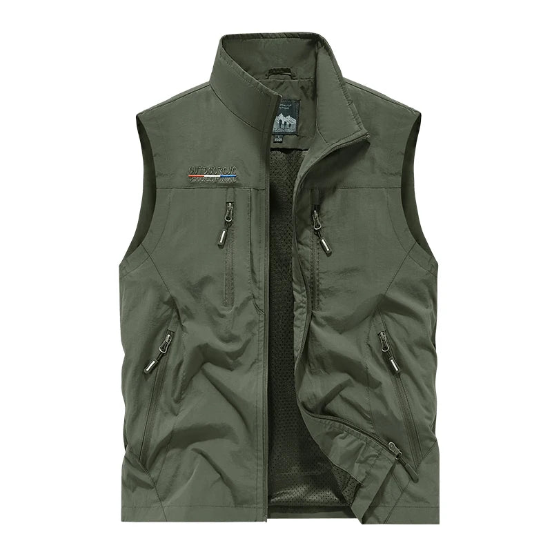 Multi-pocket Mesh Vest