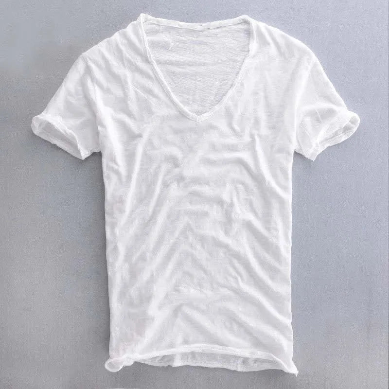 Swag V-Neck Hip Hop Tee for Men