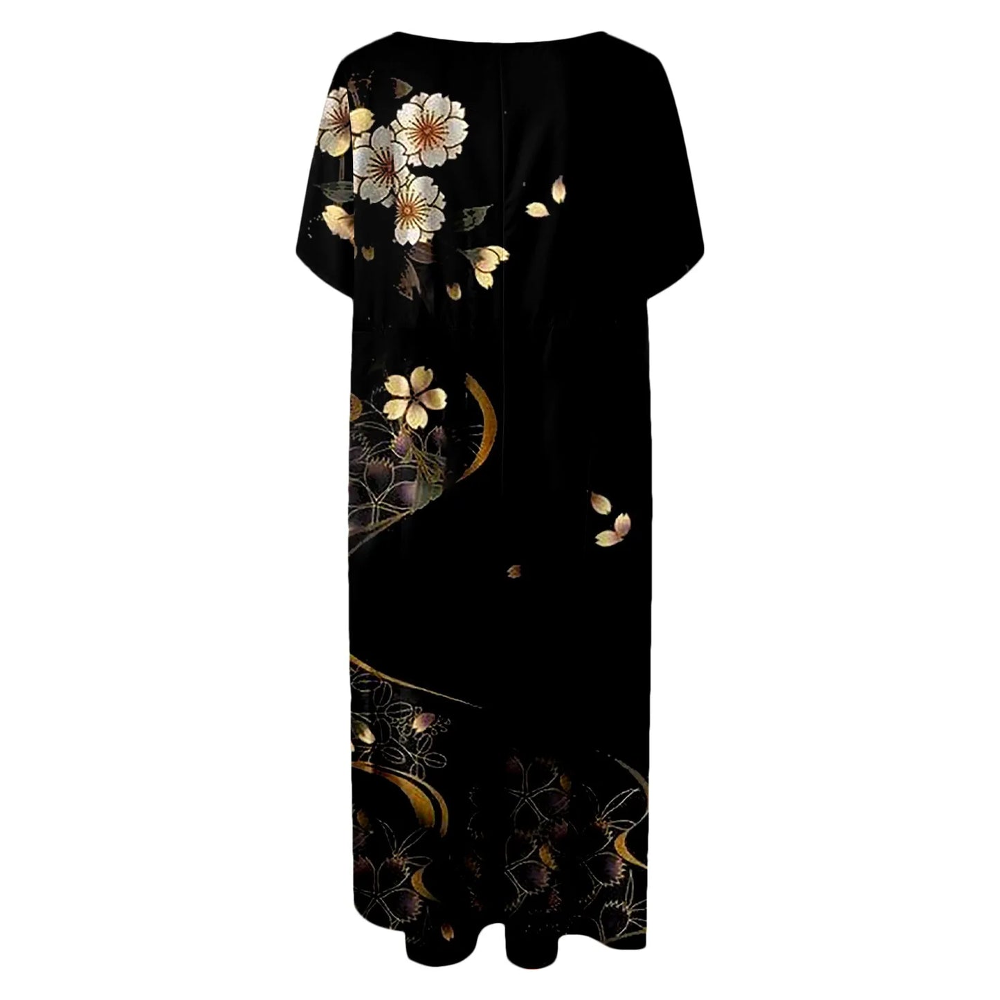 Boho Bloom Oversized Flowy Dress