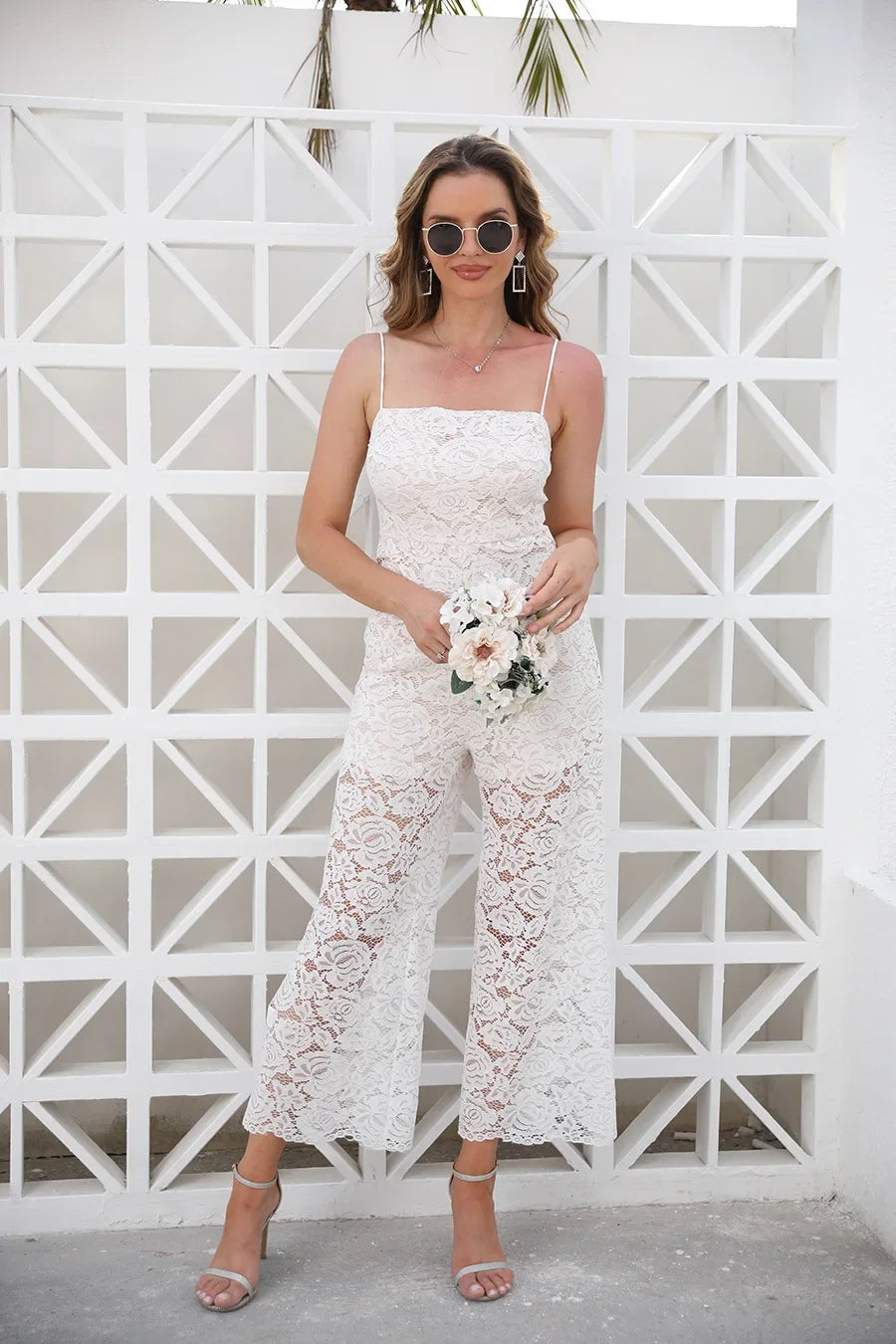 Lucia Lace One Piece Jumpsuit