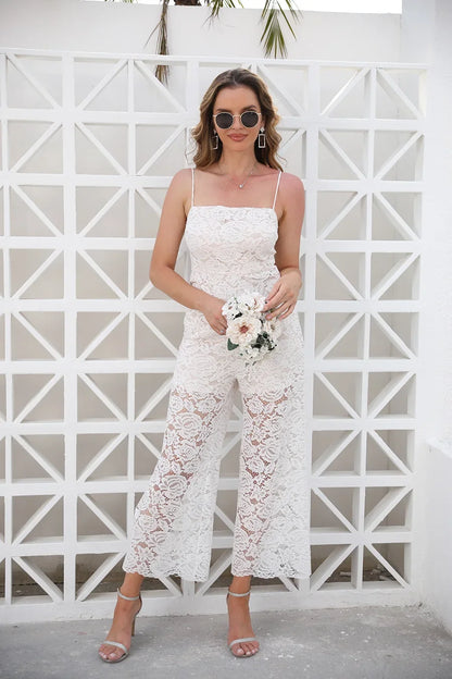 Lucia Lace One Piece Jumpsuit
