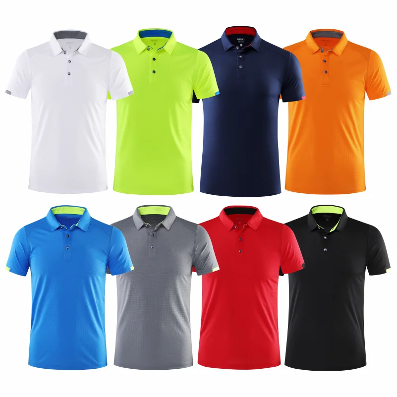 Swift Dry Lapel Polo Fitness Shirt