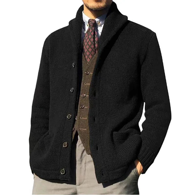 Men's Knitted Sweater Cardigan Casual Warm