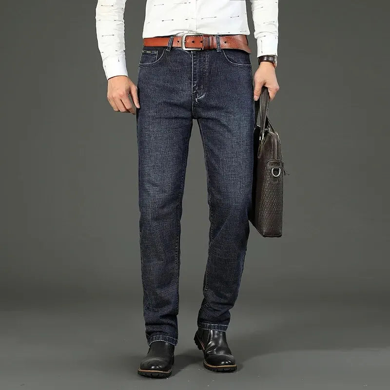 Luxury Slim Fit Stretch Denim Jeans