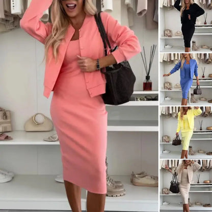 Women’s Slim Suit Dress Set