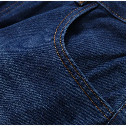 Spark Denim Rhinestone Straight Jeans