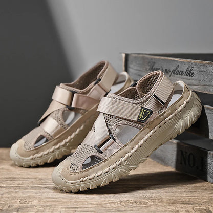 TerraWalk Genuine Leather Men’s Sandals