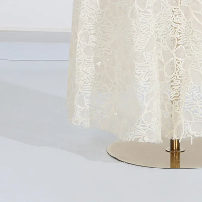 Lace Enchant Vintage Mermaid Gown
