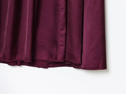 Elegant Lustre Backless Maxi Dress