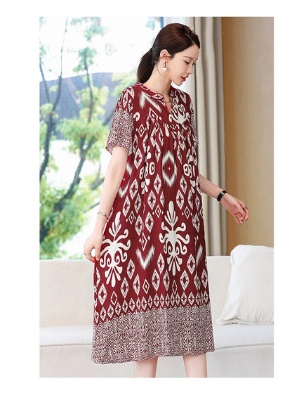 Plus Size Cotton Sleep Dress