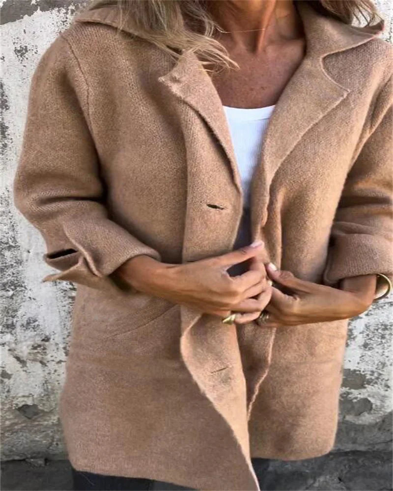 Autumn Pocket Cardigan Coat