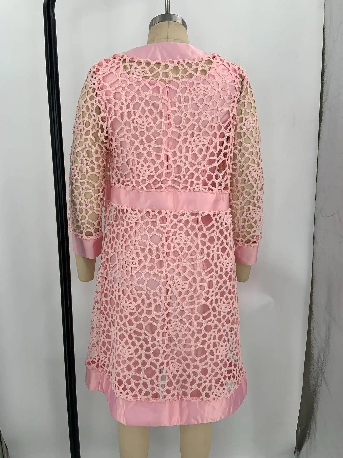 Lace Embrace Two-Piece Dress Set
