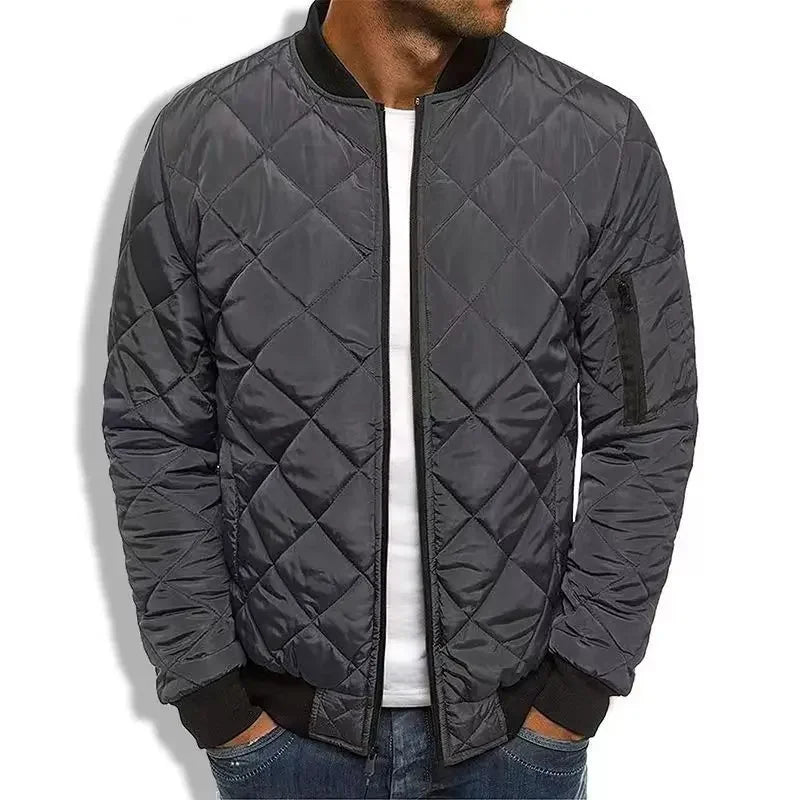 Men's Classic Zipper Winter Jacket