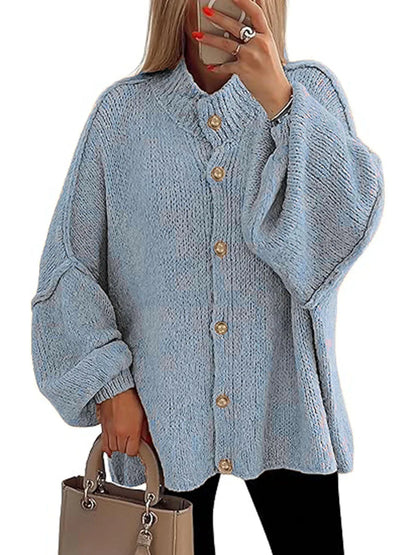 Women’s Loose Long Sleeve Knitted Sweater