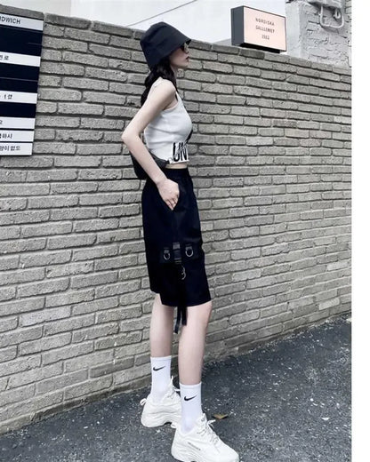 Urban Flare High Waist Shorts