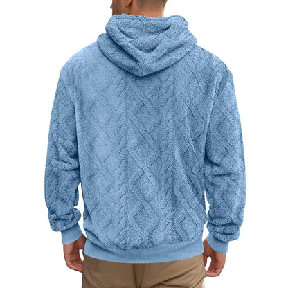 Shadow Weave Luxe Dual Velvet Hoodie