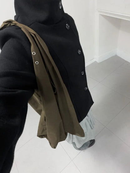 Women's Y2K Oversized Zip-Up Hoodie