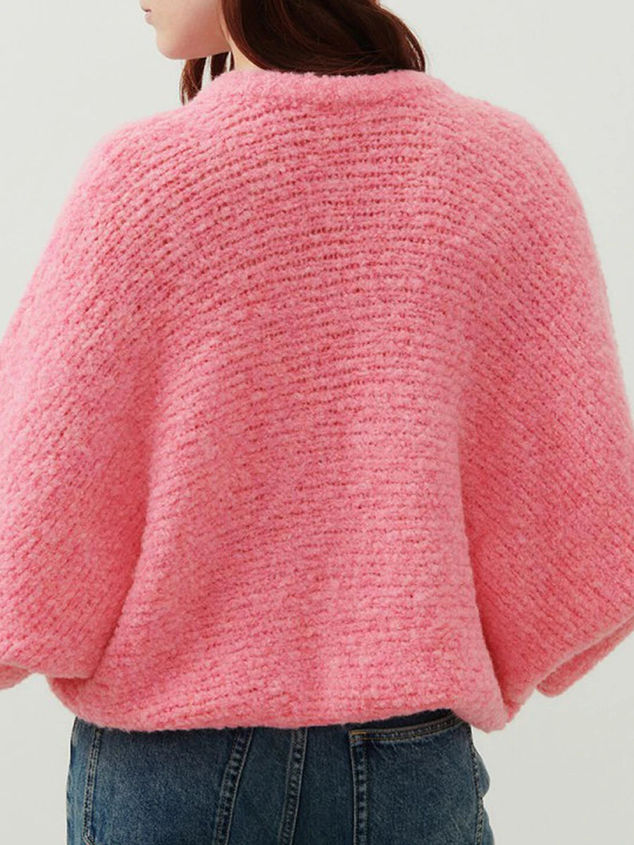 Cozy Vibe Fuzzy Button-Up Cardigan