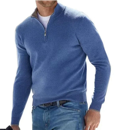 ZipVibe Men's Polo Sweater