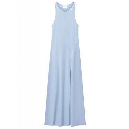 SculptKnit Sleeveless Split Midi Dress