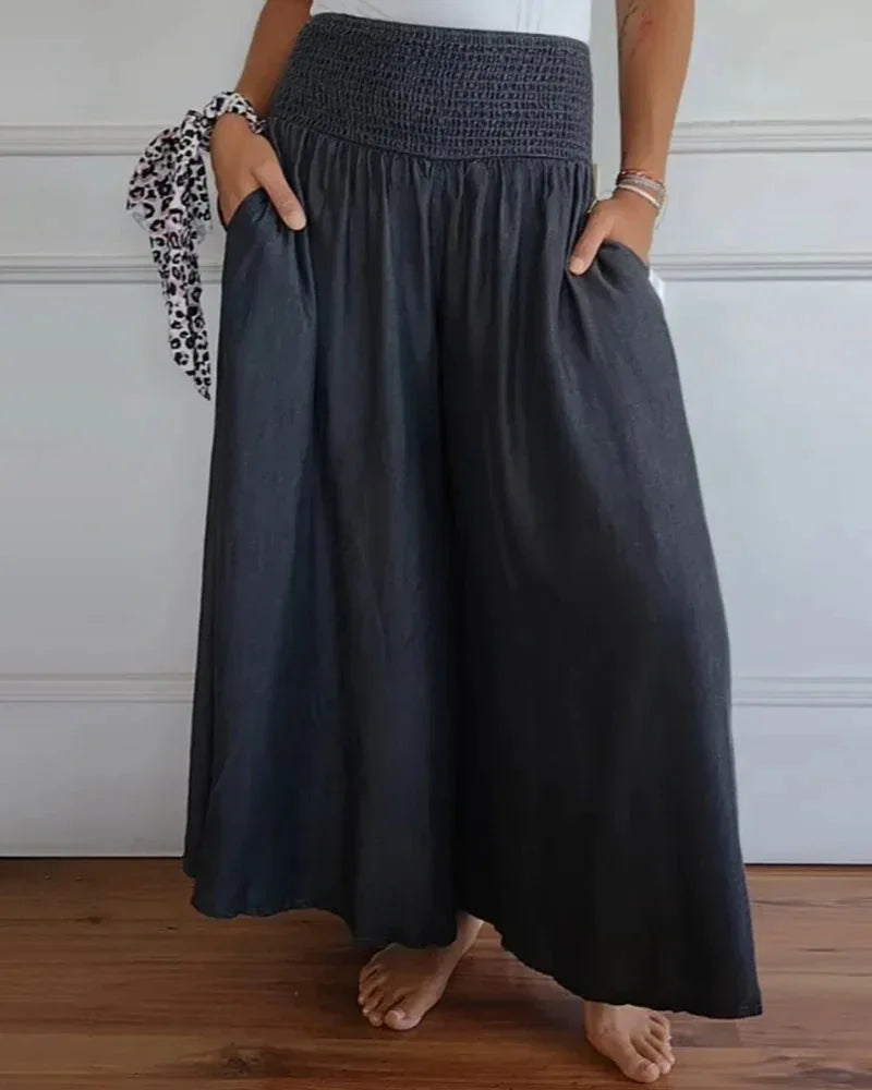 Spring Flow High-Waist Pants