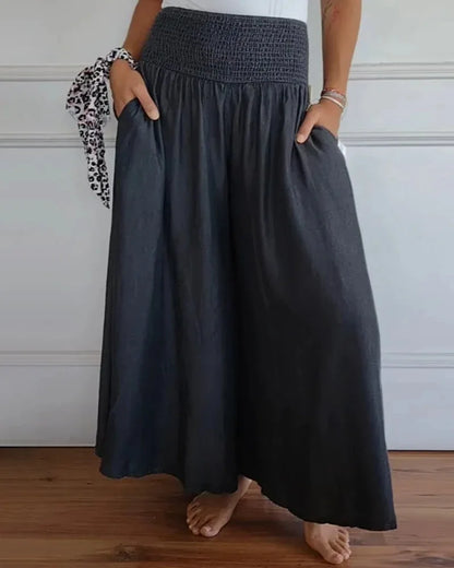 Spring Flow High-Waist Pants