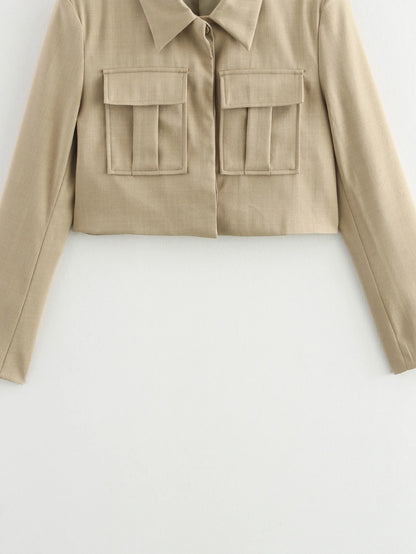 Casual Blazer Pants Set