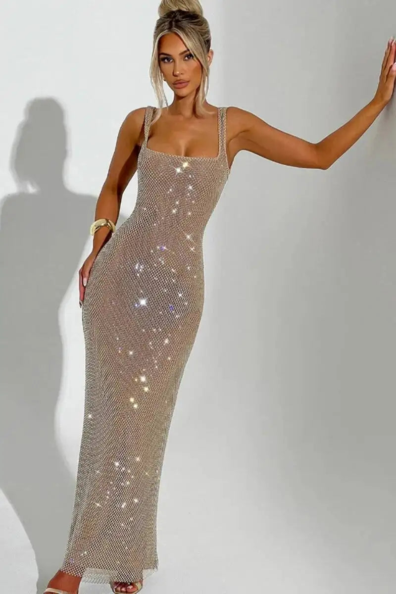 Rianna Sequin Dress