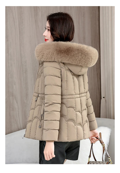 Padded Hooded Down Jacket