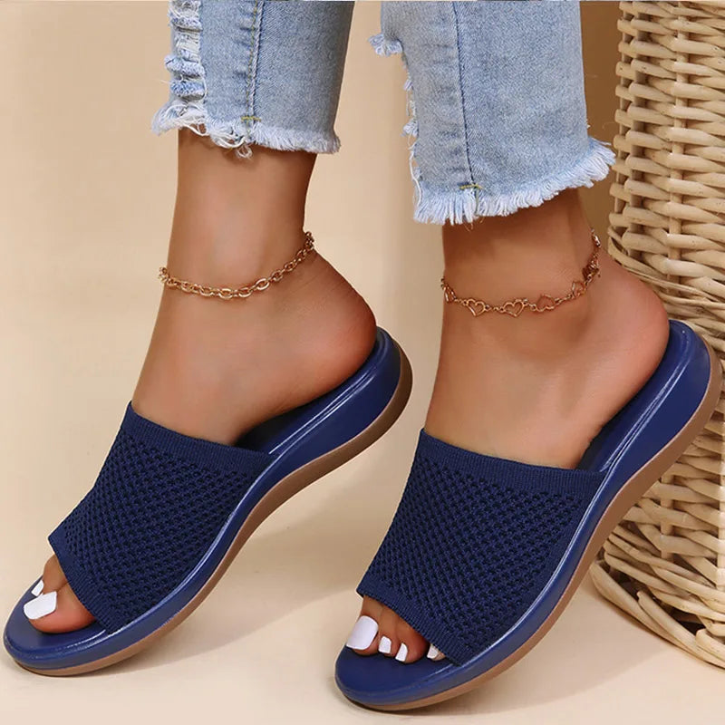 Soft Wedge Walking Sandals