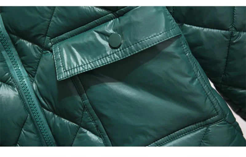 Chic Puff Short Cotton Parka Jacket