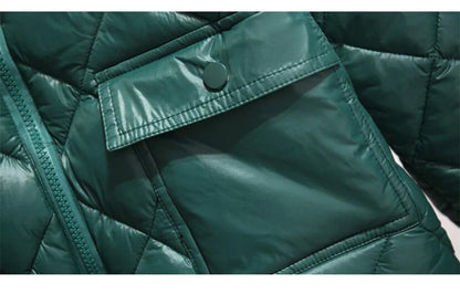 Chic Puff Short Cotton Parka Jacket