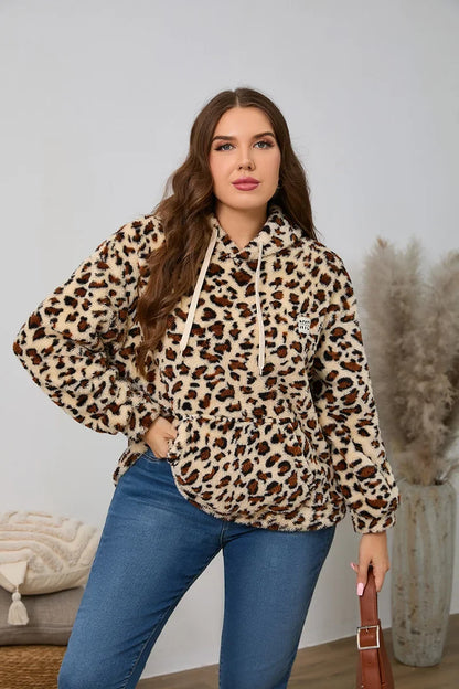 Cozy Hood Oversized Fluffy Hoodie
