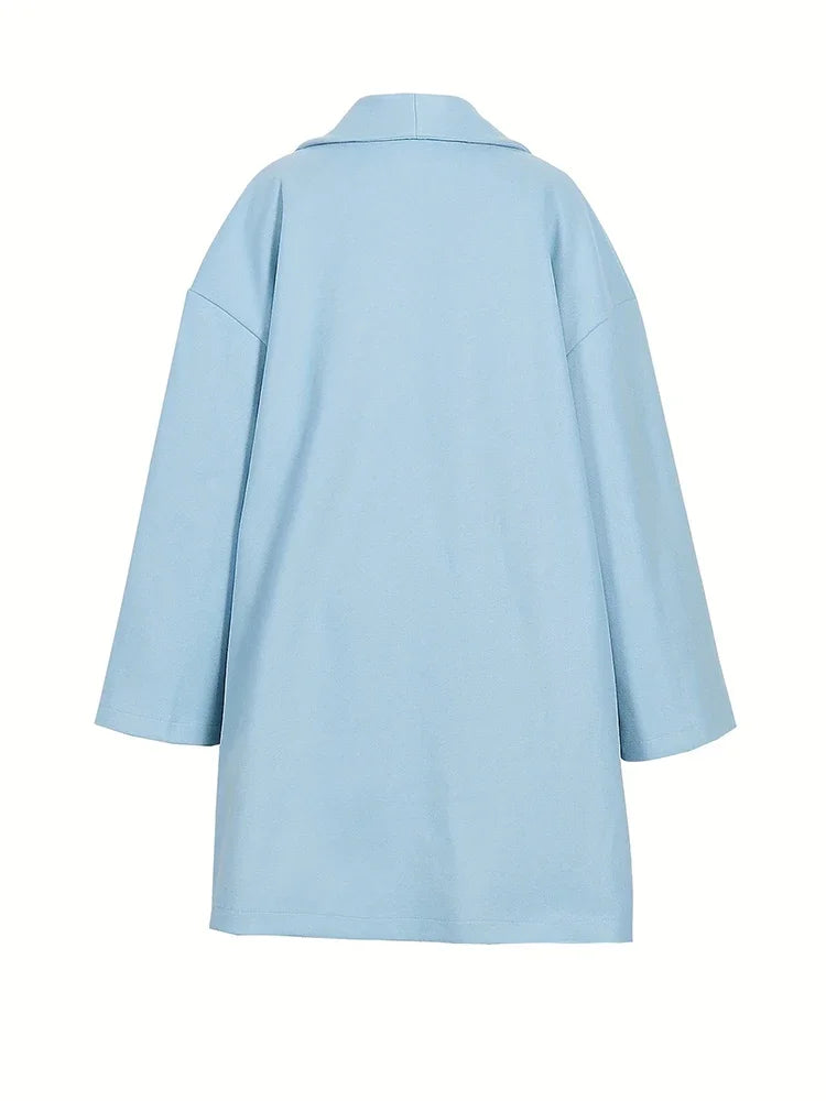 Sophisticated Lapel Winter Coat